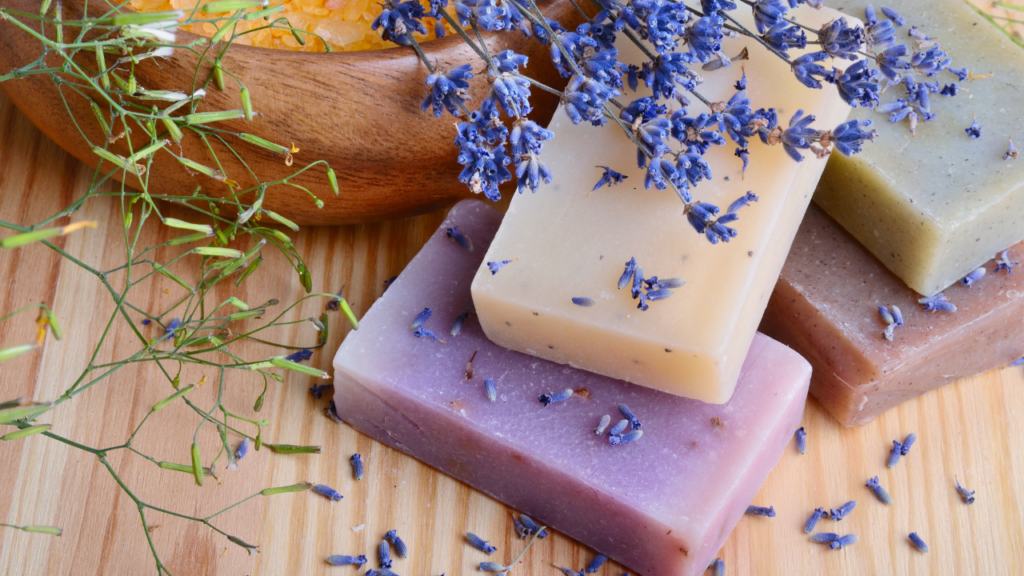 handmade soaps with lavender for example of how to be successful on Etsy