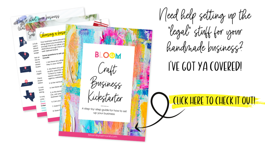 bloom craft business kickstarter course overview