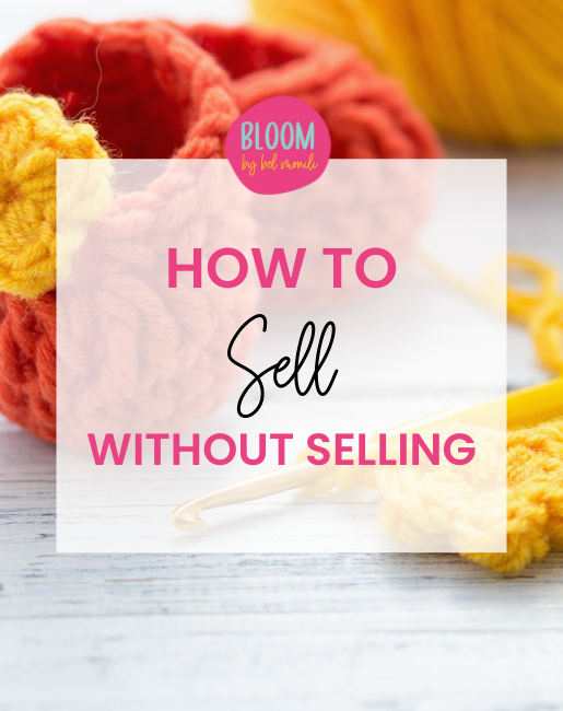 How to sell without selling